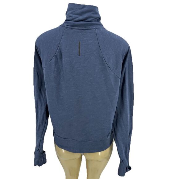 Rei Coop Medium Women Highcollar Pullover Sweatshirt Outdoor Long Sleeve KL5 - Picture 4 of 9